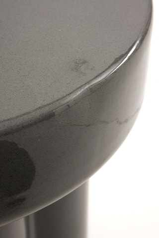 Banco de bar em cerâmica - 34 x 45 x 34 cm