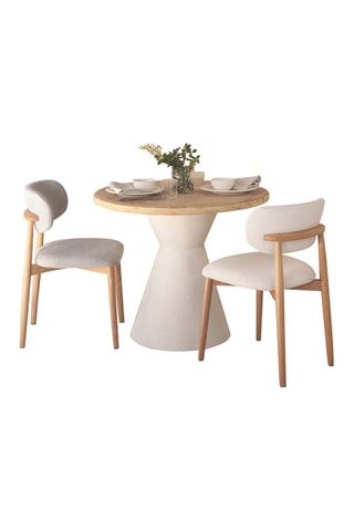 Mesa em pinheiro - 90 x 76 x 90 cm