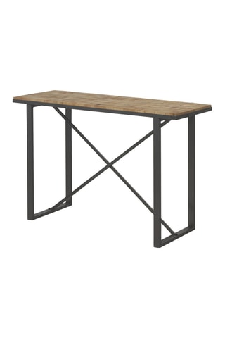 Consola - Natural e preto