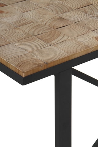 Consola - Natural e preto