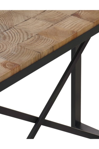 Consola - Natural e preto