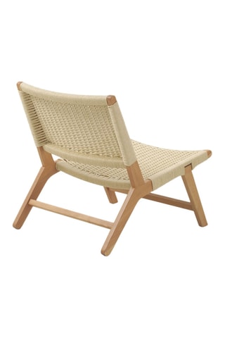 Cadeirão - Natural e bege