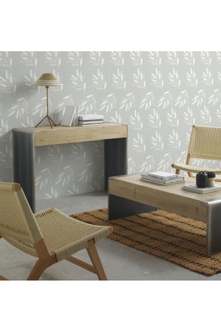 Cadeirão - Natural e bege