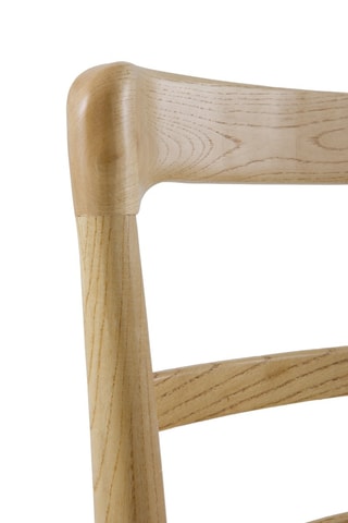 2 cadeiras em madeira de toon - 44 x 83 x 51 cm