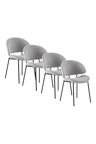 4 cadeiras - 55 x 80 x 54 cm