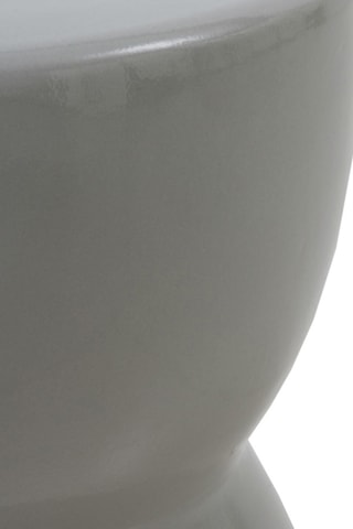 Banco em cerâmica - Cinzento