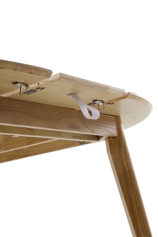 Mesa de refeição em carvalho - 120 x 120 x 75 cm