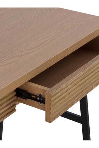 Secretária - Natural e preto