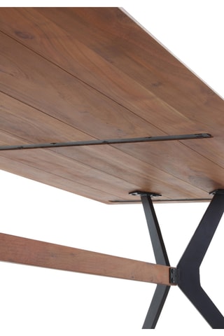 Mesa de refeição em acácia - 200 x 76 x 100 cm