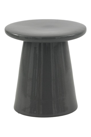 Banco de bar em cerâmica - 41 x 42 x 41 cm