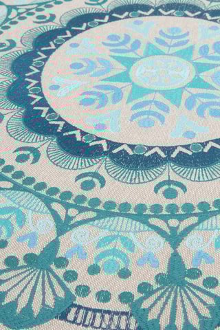 Pufe - Bege e castanho