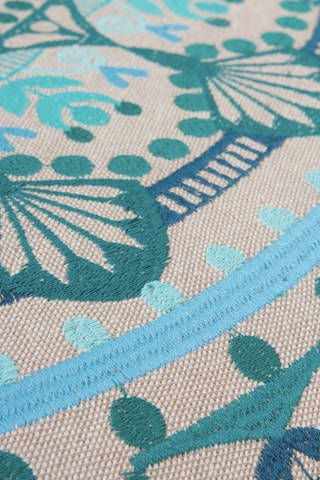 Pufe - Bege e castanho