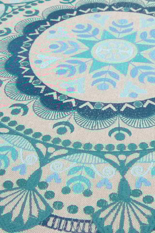 Pufe - Bege e castanho