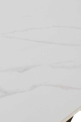 Mesa de refeição extensível em cerâmica - 160/210 x 76 x 90 cm