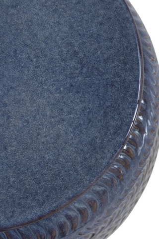 Mesa de apoio - Banco de bar em cerâmica - 30 x 45 x 30 cm