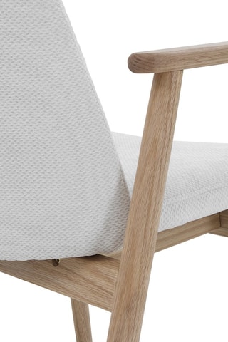 4 cadeirões - Cinzento - Revestimento em chenile.