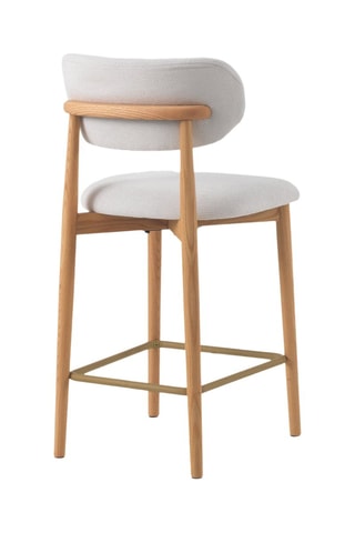 2 bancos de bar em carvalho - 46 x 94 x 53 cm