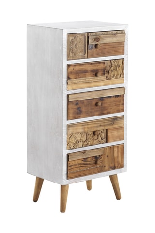 Móvel - Branco e natural