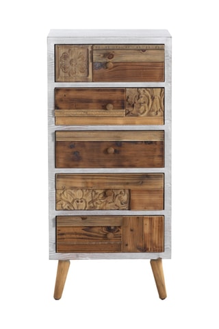 Móvel - Branco e natural