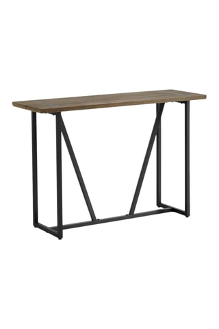 Consola - Natural e preto