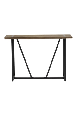 Consola - Natural e preto