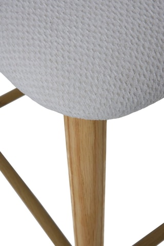 2 bancos de bar em carvalho - 44 x 65 x 44 cm