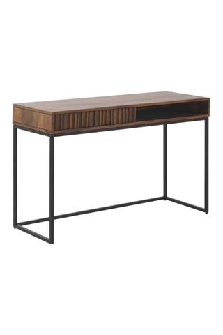 Secretária - Natural e preto