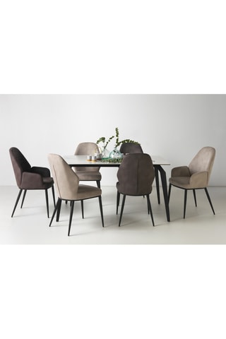 Conjunto de 2 cadeirões - Cinzento