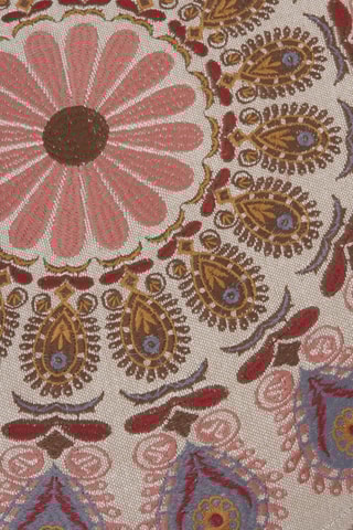 Pufe - Bege e castanho