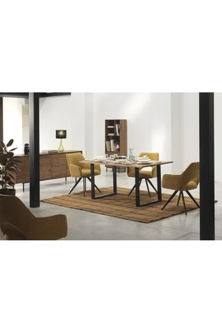 Mesa de refeição em acácia - 180 x 76 x 90 cm