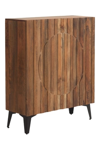 Aparador de 2 portas em mangueira - 100 x 120 x 38 cm