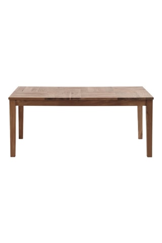 Mesa de refeição em madeira de acácia maciça - 180 x 76 x 90 cm