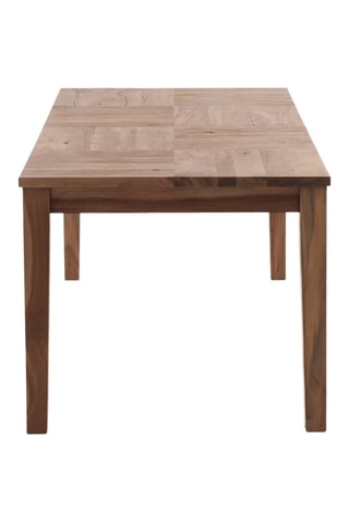 Mesa de refeição em madeira de acácia maciça - 180 x 76 x 90 cm