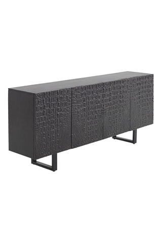 Aparador de 4 portas em mangueira - 177 x 77 x 38 cm