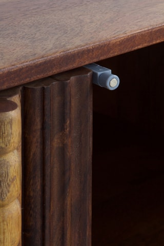 Aparador em acácia - 85 x 78 x 45 cm