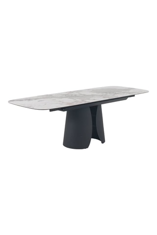 Mesa de refeição extensível em cerâmica - 180/240 x 76 x 95 cm