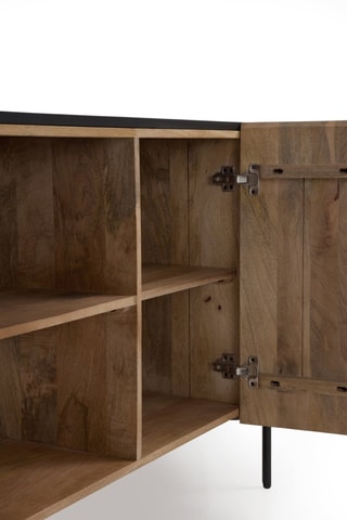 Aparador de 2 portas em mangueira - 175 x 76 x 40 cm