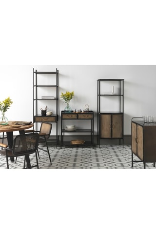 Cadeirão - Preto e dourado