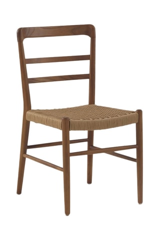 2 cadeiras em madeira de toon - 44 x 83 x 51 cm