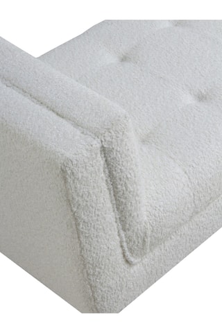 Banco comprido acolchoado