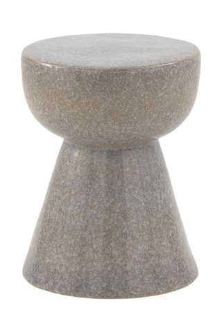 Banco de bar em cerâmica - 34 x 44 x 34 cm