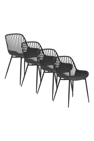 4 chaises - 81 x 50 x 54 cm