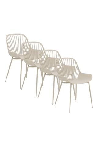 4 chaises - 81 x 50 x 54 cm