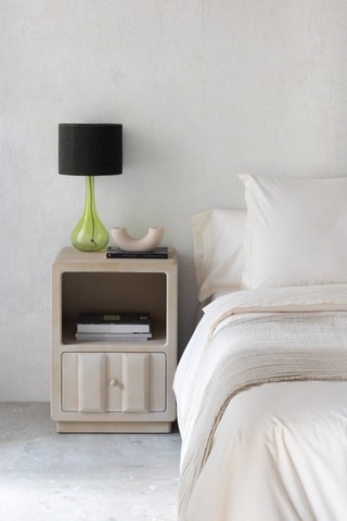 Table de chevet 1 tiroir - 69 x 48 x 38 cm