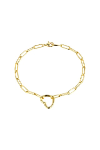 Bracelet doré à l'or fin jaune