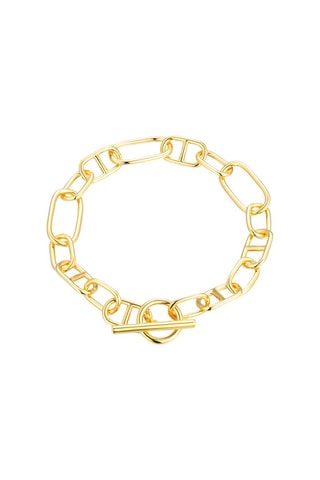 Bracelet doré à l'or fin jaune