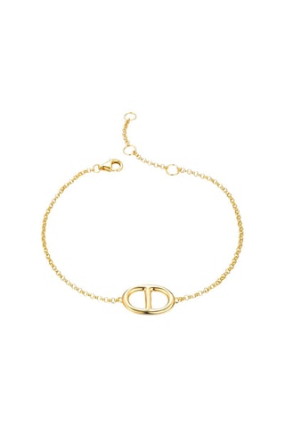 Bracelet doré à l'or fin jaune