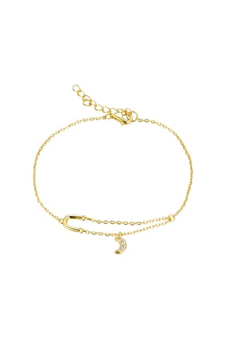 Bracelet doré à l'or fin jaune