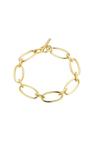 Bracelet doré à l'or fin jaune