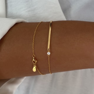 Bracelet - Laiton doré